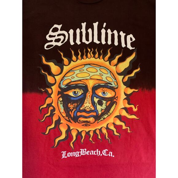 NWT Forever 21 Sublime Split Dye Graphic Tee - Picture 2 of 6